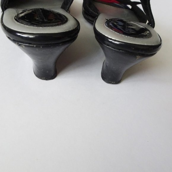 Naturalizer Black Minimalist Slingback Sandals 8.5 - Picture 5 of 6